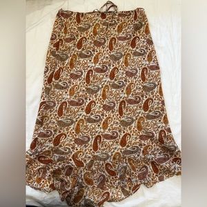 Mango knee tall skirt